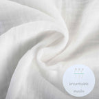 Pink Peony Print Cotton Muslin Baby Swaddle Blanket