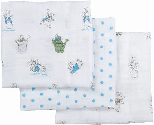 Peter Rabbit Baby Toy & Muslin Gift Set
