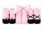 Pink Baby Socks Gift Set
