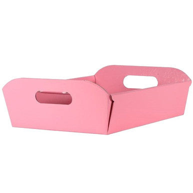 Pink Cardboard Hamper Tray
