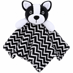 Chevron Baby Blanket & Plush Puppy Buddy Comforter