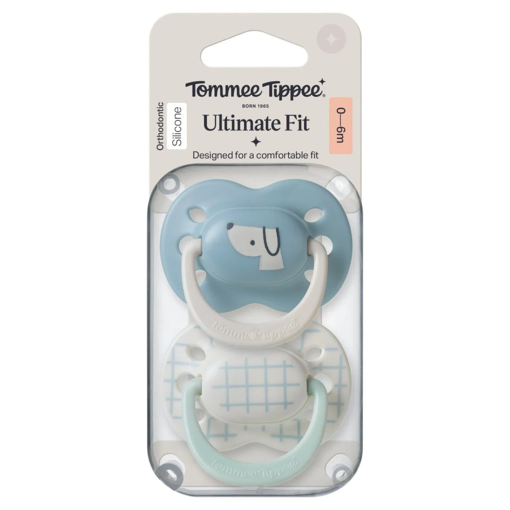 Tommee Tippee  Ultimate Fit Orthodontic Soothers - 0-6 months Various Designs